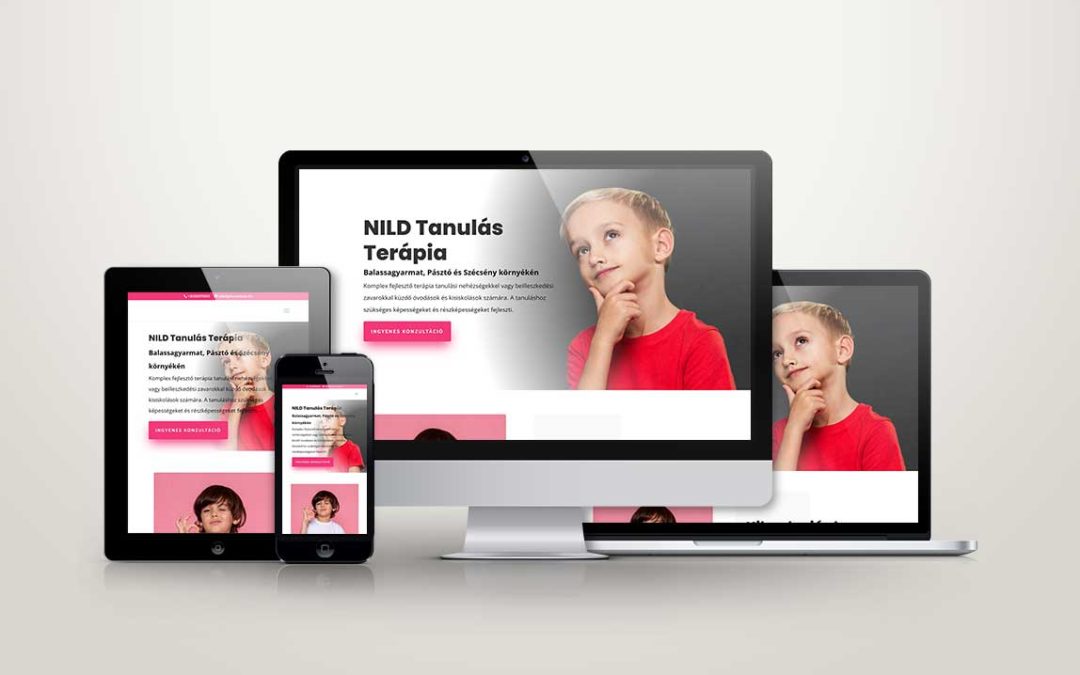 NILD Terápia Sales oldal